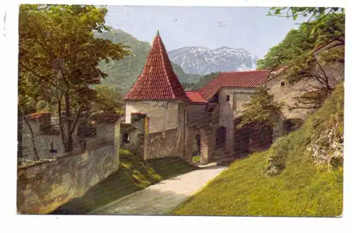 8958 FÜSSEN, Malerwinkel, 1930, Uvachrom-color