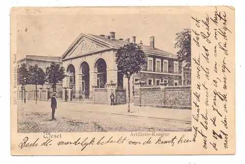 4230 WESEL, Artillerie Kaserne, 1910