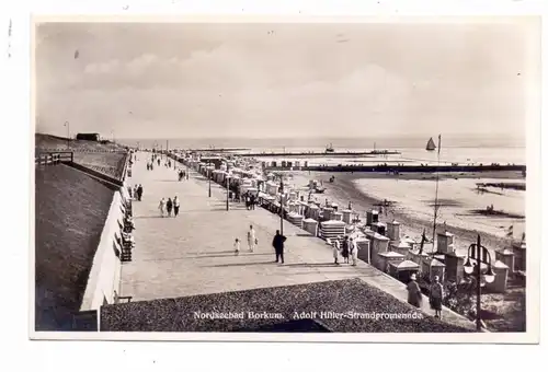 2972 BORKUM, Adolf - Hitler - Strandpromenade, 1934