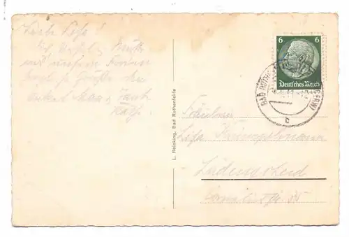 4502 BAD ROTHENFELDE, Kurhaus Terrasse, 193..