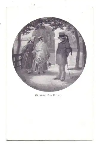 KÜNSTLER / ARTIST - CARL SPITZWEG, "Der Witwer"