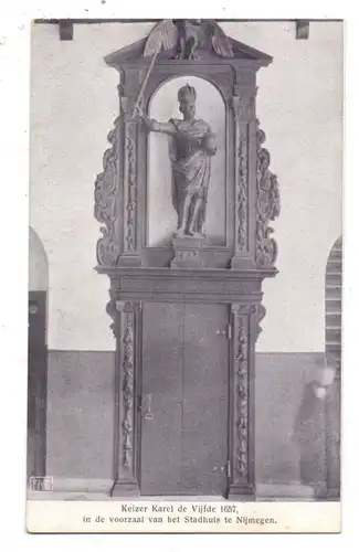 NL - GELDERLAND - NIJMEGEN, Stadhuis, Keizer Karel V