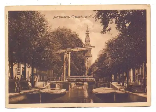 NL - NOORD-HOLLAND - AMSTERDAM, Groene Burgwal