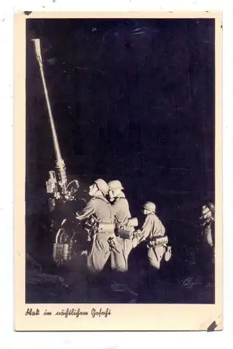 MILITÄR - 2.Weltkrieg, Wehrmacht, "Flak im nächtlichen Gefecht", Ex-Archiv Bundesverteidigungsministerium