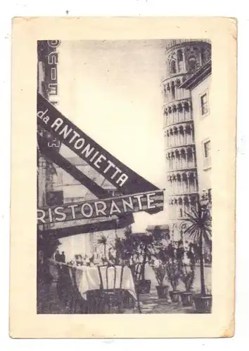 I 56121 PISA, Ristorante "da Antonietta"