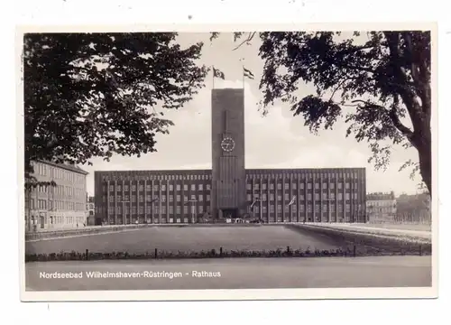 2940 WILHELMSHAVEN - RÜSTRINGEN, Rathaus, NS-Beflaggung