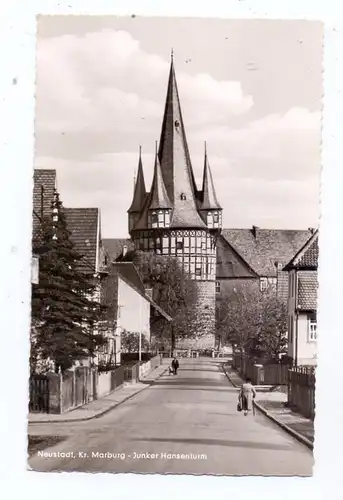 3577 NEUSTADT, Krs. Marburg, Junker Hansenturm, 1962