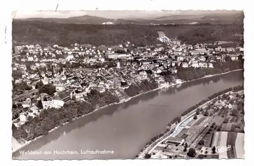 7880 WALDSHUT, Luftaufnahme, 1965