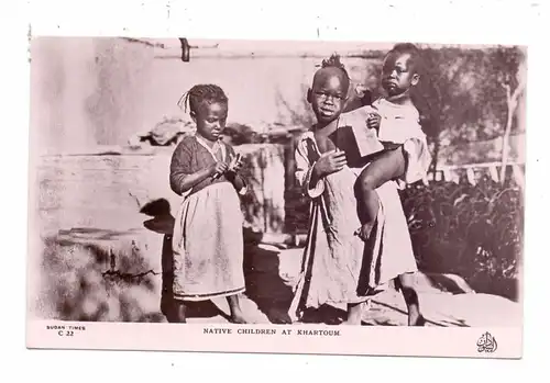 SUDAN - KHARTOUM, Native Children, ethnic / Völkerkunde