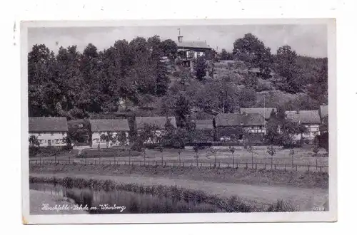 0--8800 ZITTAU - HIRSCHFELDE - LEHDE, Dorfansicht mit Weinberg - Gaststätte, 1942