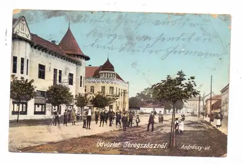 UKRAINE - BEREHOWE / BEREGSZAS, Andrassy uit 1915, ungar. Feldpost