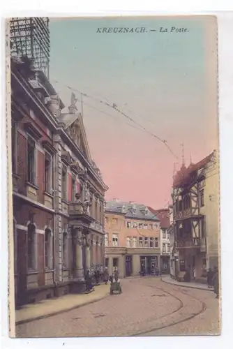 6550 BAD KREUZNACH, Strassenpartie, Post, 1925