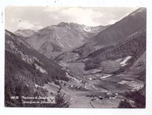 I 39020 SCHNALS - UNSER FRAU, Panorama, 196..