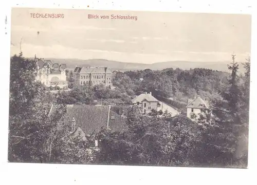 4542 TECKLENBURG, Blick vom Schlossberg, 1908