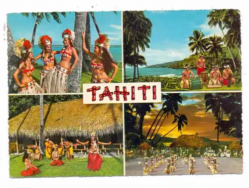 TAHITI - PAPETE, dance & music, ethnic / Völkerkunde