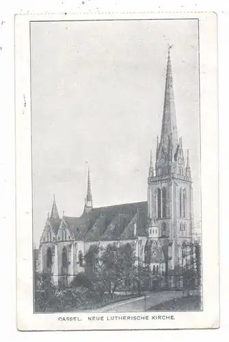 3500 KASSEL, Neue Lutherische Kirche, 1912