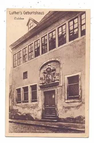 RELIGION - Christentum, LUTHER, Geburtshaus Eisleben