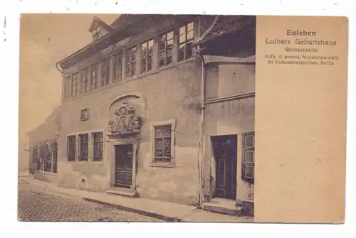 RELIGION - Christentum, LUTHER, Geburtshaus Eisleben