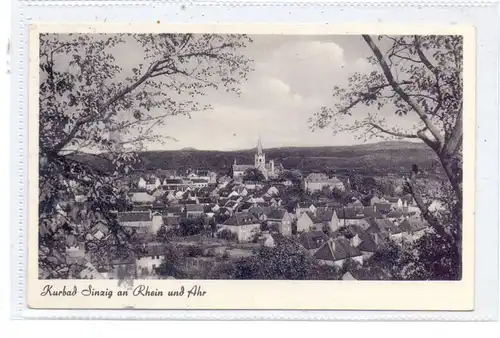 5485 SINZIG, Ortsansicht, 1951