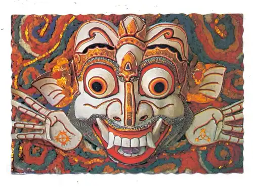 INDONESIA - Topeng Boma, Boma Mask, Bali, ethnic / Völkerkunde