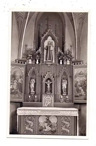 5963 WENDEN - ALTENHOF, Kapelle Dörnschladen, Altar mit Gnadenbild, 1954