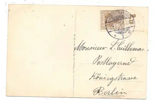 1000 BERLIN - CHARLOTTENBURG, Königliche Hochschule für Musik, 1910