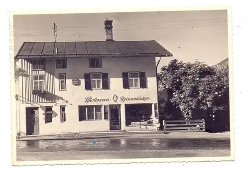 8980 OBERSTDORF, Pension Haus Wulkan, Oststrasse 40, Spielwaren Reiseandenken, 1956