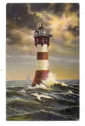 LEUCHTTÜRME - Lighthouse / Le Phare / Vuurtoren / Fyr / Faro - Rothesand Leuchtturm vor der Wesermündung, 1910