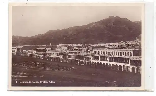 YEMEN - ADEN, Esplanade Road, Crater