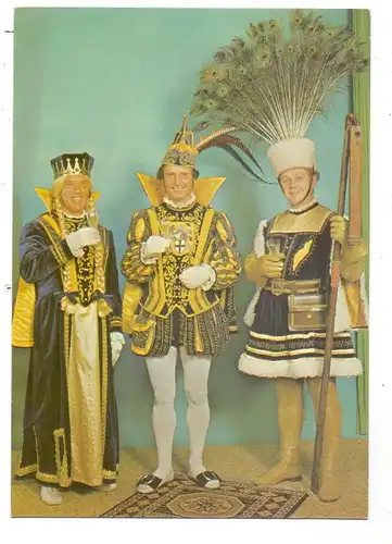 5040 BRÜHL, Karneval, Dreigestirn 1974
