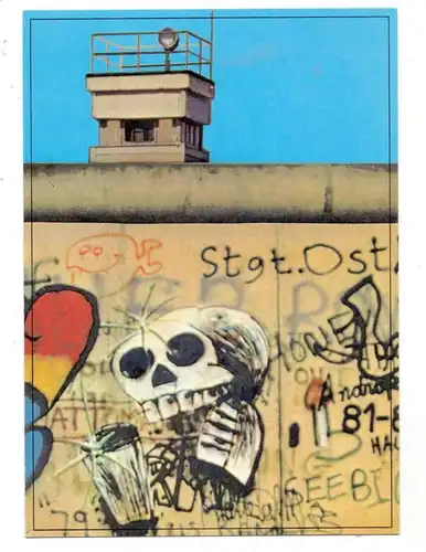 1000 BERLIN, Berliner Mauer, Grafity Kochstrasse