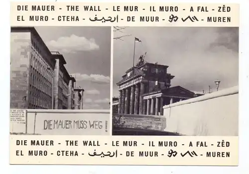1000 BERLIN, Berliner Mauer der 4. Generation