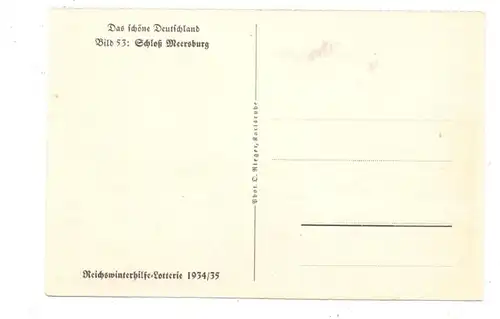 7758 MEERSBURG, Schloss und Umgebung, WHW 1934 / 35