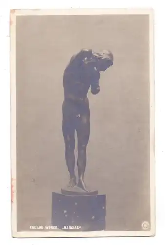 1000 BERLIN, Große Berliner Kunstausstellung 1907, Eduard Weber "NARCISS"