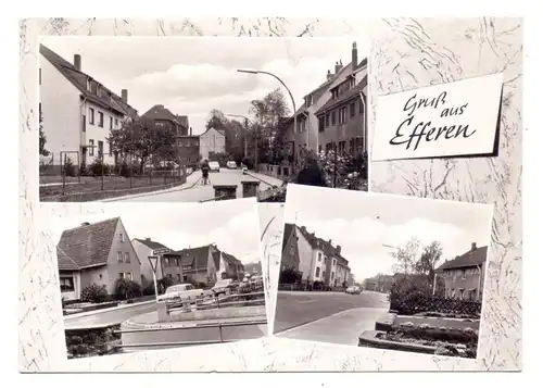 5030 HÜRTH - EFFEREN, Mehrbild-AK, kl. Knick
