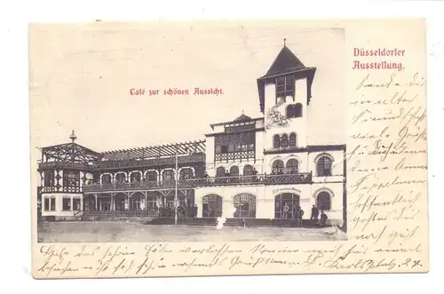 4000 DÜSSELDORF, Ereignis, Ausstellung 1902, Cafe zur Schönen Aussicht