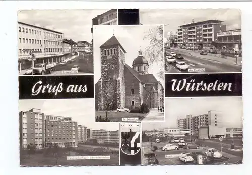 5102 WÜRSELEN, Kaiserstrasse, St. Sebastian Kirche, Parkhotel, Kreiskrankenhaus