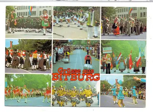 5520 BITBURG, Grenzlandtreffen, Trachten- und Musikgruppen