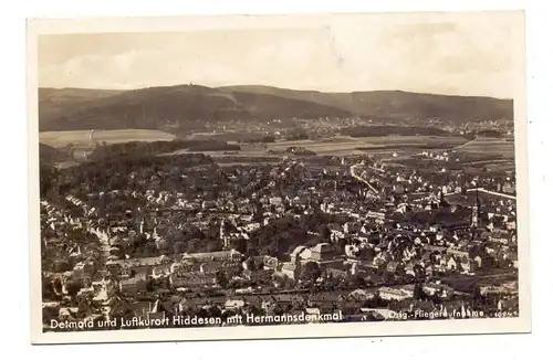 4930 DETMOLD und HIDDESEN, Luftaufnahme, 1938