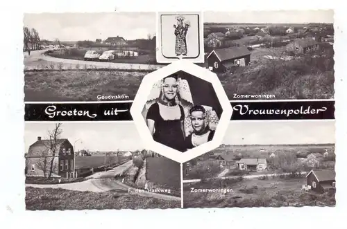 NL - ZEELAND - VEERE-VROUWENPOLDER, Drachten, Goudviskom, Zomerwoningen, F. den Haakweg