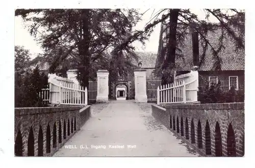 NL - LIMBURG - WELL, Ingang Kasteel Well