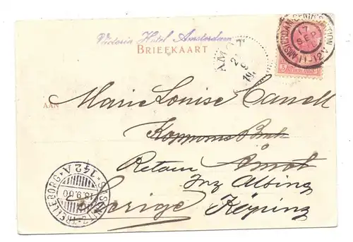 NL - ZUID-HOLLAND - SCHEVENINGEN, Panorama van den vuurtoren, 1900, Ferry Post Sassnitz-Trelleborg