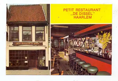 NL - NOORD-HOLLAND - HAARLEM, Petit Restaurant "De Dissel"