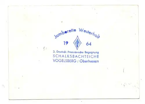 PFADFINDER / BOY SCOUTS - Jamborette Westerholt 1964