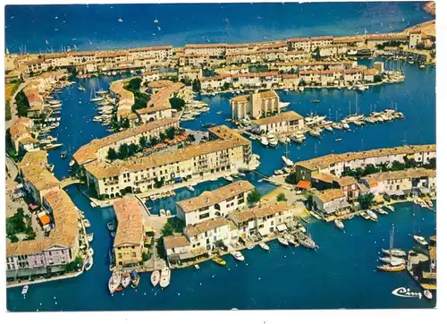 F 83310 PORT GRIMAUD, Vue airienne, CIM-Macon