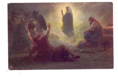 RELIGION - CHRISTENTUM- Die Heilige Schrift, Saul bei der Wahrsagerin