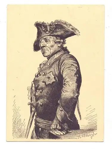 MONARCHIE - DEUTSCHLAND, Kaiser Friedrich der Große, Der Alte Fritz