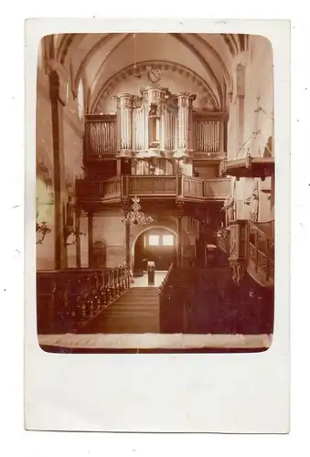 MUSIK - KIRCHENORGEL, Photo-AK, keine Zuordnung