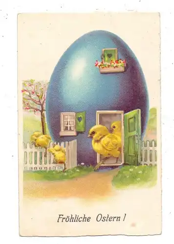 OSTERN - Küken im Eierhaus