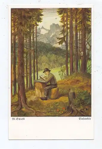 KÜNSTLER / ARTIST - MATTHÄUS SCHIESTL, "Einsamkeit"